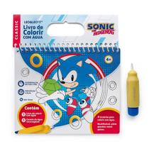Livro de Colorir com Água Sonic - Leonora Livro de Colorir com Água Sonic - Leonora