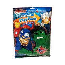 Livro de Colorir com pacote de Jogo Surpresa dos Vingadores - Avangers Livro de Colorir com pacote de Jogo Surpresa dos Vingadores - Avangers