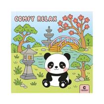 Livro de Colorir Comfy Relax Panda Pandinha Culturama