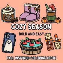 Livro de colorir Cozy Season Fall Inspirado para Adultos ou Crianças