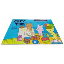 Livro de Colorir Cozy Time Coleção Cute & Cozy 26x18cm 24 Desenhos Livro de Colorir Cozy Time Coleção Cute & Cozy 26x18cm 24 Desenhos