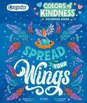 Livro de colorir Crayola Colors of Kindness Adult 40 páginas