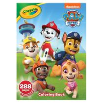 Livro de Colorir Crayola Patrulha Canina - 288 Páginas com Adesivos