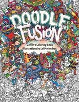 Livro de colorir CREATESPACE Doodle Fusion: Zifflin's Livro de colorir CREATESPACE Doodle Fusion: Zifflin's