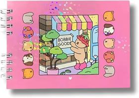 Livro de Colorir Cute Bobbie Ursinho Folha A5 50 Folhas de Papel Grosso 180g, Capa Dura Livro de Colorir Cute Bobbie Ursinho Folha A5 50 Folhas de Papel Grosso 180g, Capa Dura