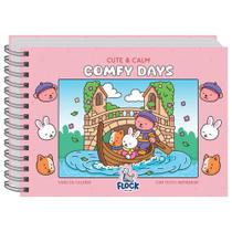 Livro De Colorir: Cute & Calm: Comfy Days