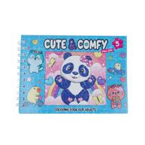 Livro de Colorir Cute & Comfy Capa Dura Bob Goods Edição 5