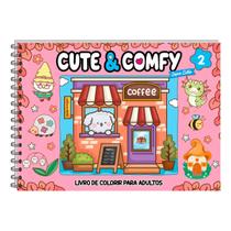 Livro de Colorir Cute & Comfy Super Extra Capa Dura Edição 2