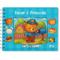 Livro De Colorir Cute E Comfy Bear Friend.Cd Az Livro De Colorir Cute E Comfy Bear Friend.Cd Az