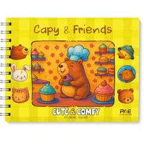 Livro De Colorir Cute E Comfy Capy E Friends Cd Livro De Colorir Cute E Comfy Capy E Friends Cd