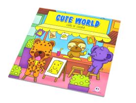 Livro de colorir - cute world - comfy & cozy