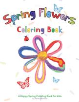 Livro de Colorir de Flores da Primavera para Crianças Livro de Colorir de Flores da Primavera para Crianças