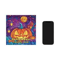 Livro De Colorir De Halloween Para Adultos Com 20 Páginas, Presente Para Alívio Do Estresse, Festa Livro De Colorir De Halloween Para Adultos Com 20 Páginas, Presente Para Alívio Do Estresse, Festa