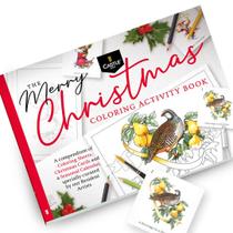 Livro de colorir de Natal Castle Art Supplies A4 Landscape