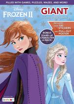 Livro de Colorir Disney Frozen 2 Gigante 192 Páginas Coloração e Livro de Atividades com Mais de 100 Adesivos e um Pôster 45820 Bendon