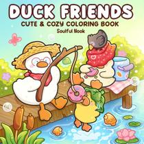Livro de colorir Duck Friends Livro de colorir Duck Friends