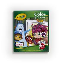 Livro de Colorir e Adesivos Crayola Beat Bugs 32 Páginas Livro de Colorir e Adesivos Crayola Beat Bugs 32 Páginas