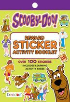 Livro de colorir e atividades Bendon Scooby Doo com adesivo de recompensa