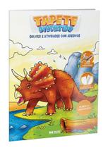 Livro De Colorir E Atividades Tapete Divertido - Mundo dos Dinossauros