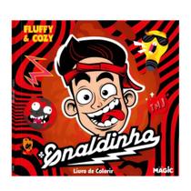 Livro de Colorir Enaldinho Fluffy and Cozy 24 Desenhos Divertidos, ara momentos de criatividade e