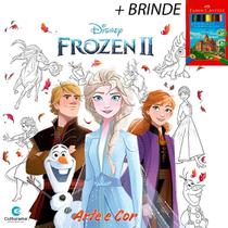 Livro de Colorir Frozen Infantil - Magia Disney nas Suas Mãos