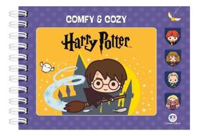 Livro de Colorir Harry Potter Comfy Cozy, um presente mágico para a criatividade Livro de Colorir Harry Potter Comfy Cozy, um presente mágico para a criatividade