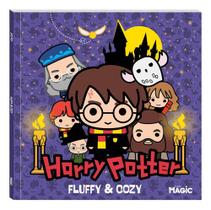 Livro De Colorir Harry Potter Fluffy And Cozy Divertido Hogwarts Licenciado Magic Kids