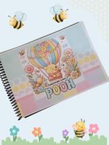Livro de colorir Harry Potter Hello Kitty Patrulha Canina Ursinho Pooh Stitch moto pintar férias escolares alivia ansied