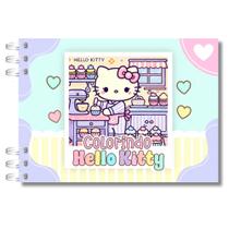 Livro de colorir Helo Kitty 50 folhas 180g Capa Dura Livro de colorir Helo Kitty 50 folhas 180g Capa Dura