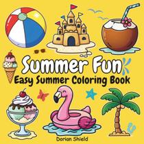 Livro de colorir independente Summer Fun fácil