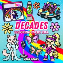 Livro de Colorir Independently Published Décadas: Traços Fortes e Fáceis