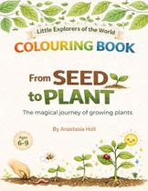 Livro de colorir Independently published From Seed to Plant Livro de colorir Independently published From Seed to Plant