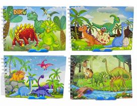 Livro de Colorir Infantil Dinossauros Fofinhos e Divertidos