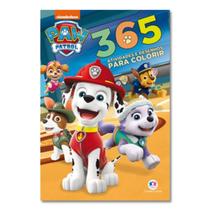 Livro de Colorir Infantil Patrulha Canina - 365 Atividades - Ciranda Cultural