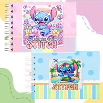 Livro De Colorir Infantil Stitch Estilo Bobbie Goods Capa Dura 50 Páginas 180g A5 caderno de Desenho ROSA Livro De Colorir Infantil Stitch Estilo Bobbie Goods Capa Dura 50 Páginas 180g A5 caderno de Desenho ROSA