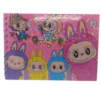 Livro de Colorir Labubu +4 Canetinhas De Brinde 1magnus Livro de Colorir Labubu +4 Canetinhas De Brinde 1magnus