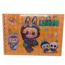 Livro de Colorir Labubu +4 Canetinhas De Brinde 1magnus Livro de Colorir Labubu +4 Canetinhas De Brinde 1magnus