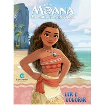 Livro de Colorir - Ler e Colorir Moana