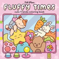 Livro de colorir Lindesa Fluffy Times para adultos e adolescentes