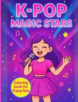 Livro de Colorir Majosta K-Pop Magic Stars para Fãs Livro de Colorir Majosta K-Pop Magic Stars para Fãs