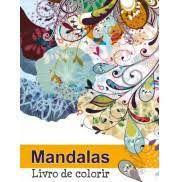 Livro de colorir mandalas - antiestresse terapêutico adulto