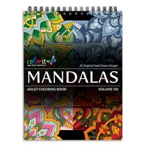 Livro de Colorir Mandalas para Adultos - ColorIt Vol. VIII Livro de Colorir Mandalas para Adultos - ColorIt Vol. VIII