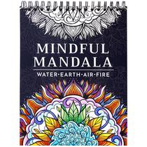Livro de Colorir Mandalas para Adultos RYVE - 50 Desenhos