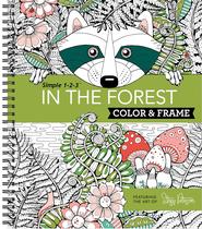 Livro de Colorir New Seasons Color & Frame: Na Floresta