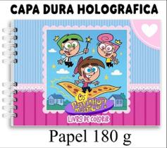 Livro De Colorir Padrinhos Mágicos Com 50 Folhas Capa Dura 180g Capa Dura Livro De Colorir Padrinhos Mágicos Com 50 Folhas Capa Dura 180g Capa Dura