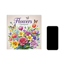Livro De Colorir Para Adultos, Alívio Do Estresse, Pintura De Flores, Livro De Arte Para Crianças Livro De Colorir Para Adultos, Alívio Do Estresse, Pintura De Flores, Livro De Arte Para Crianças