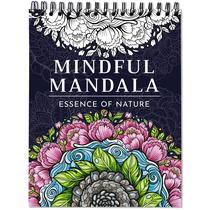 Livro de Colorir para Adultos RYVE - 50 Mandalas Exclusivas (8,5 x 11 polegadas)