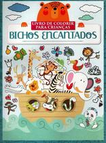 Livro de Colorir Para Crianças Bichos Encantados - Online Editora