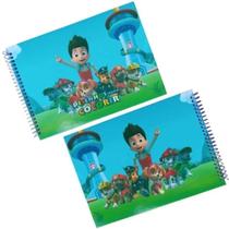 Livro de Colorir Patrulha Canina Capa Dura 40 Desenhos Frente e Verso