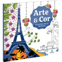 Livro de Colorir Pintar Terapêutico Arte e Cor Culturama